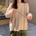 Frauen warm gestrickte Pullover